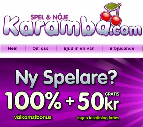 50 kr gratis hos Karamba
