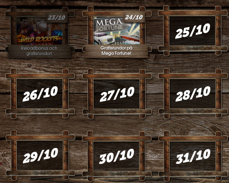 Free spins Oktober hos Betsafe