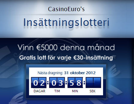 lotteri hos CasinoEuro