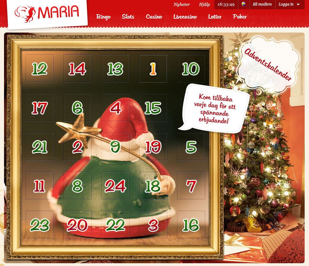 Maria Julkalender 2012