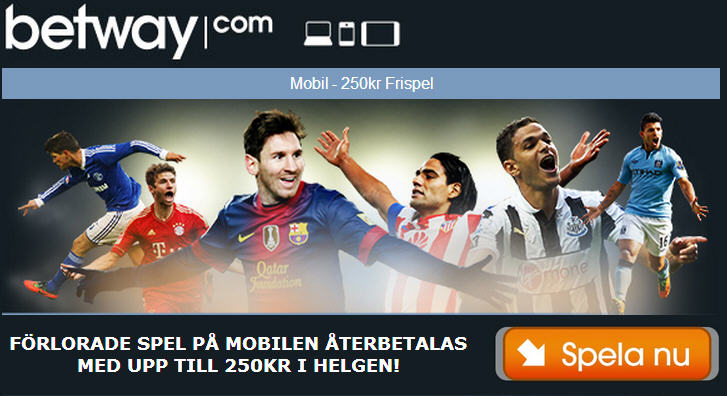 Pengarna tillbaka hos Betway i helgen!