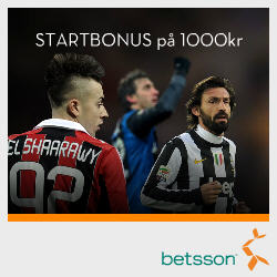 betsson startbonus