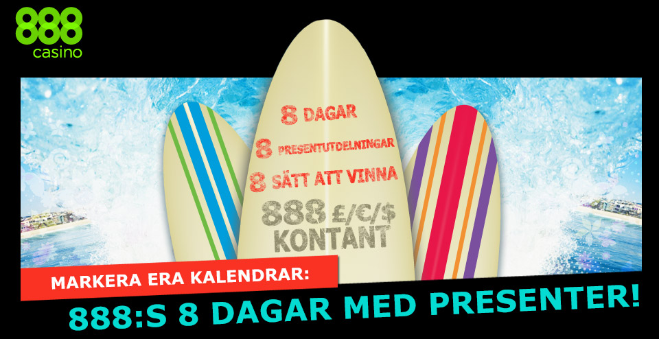 Hämta freeplay hos 888casino