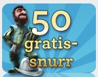 50 freespins + kunglig bonus!