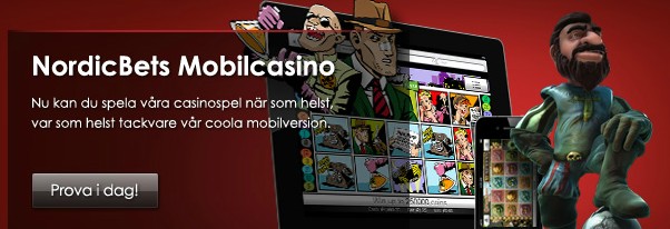 Prova Nordicbets mobilcasino!