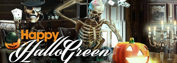 Fira en Grön Halloween
