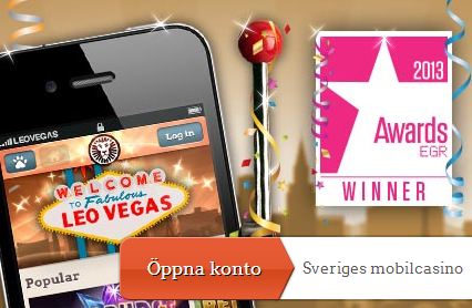 Leo Vegas ger dig 200 gratis spinn