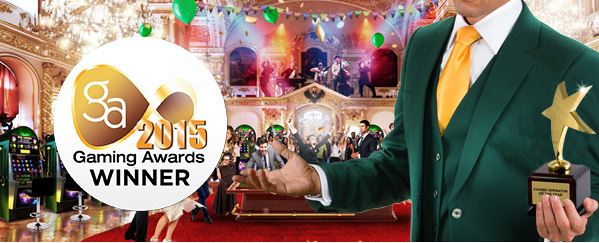 Mr Green blev Årets Casino 2015