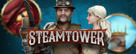 Nya spelet Steam Tower från Net Ent släpps idag