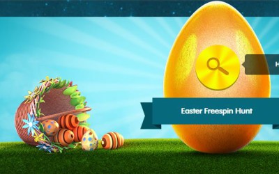 Påsk – Vinn freespins varje dag under påskveckan