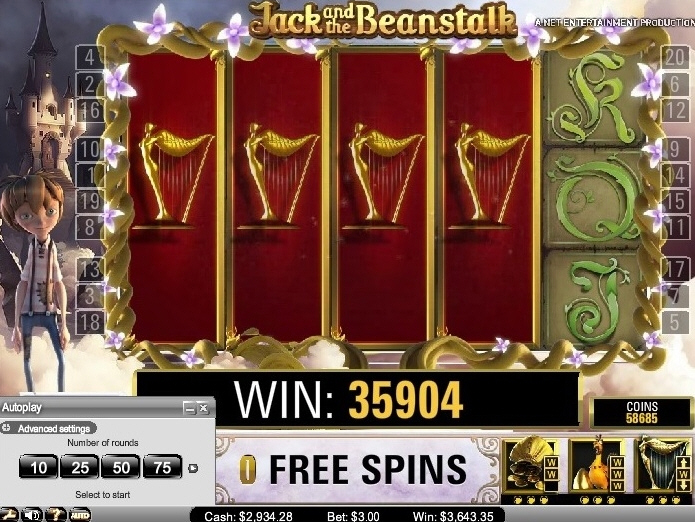 Big win jack and the beanstalk 35904 mynt