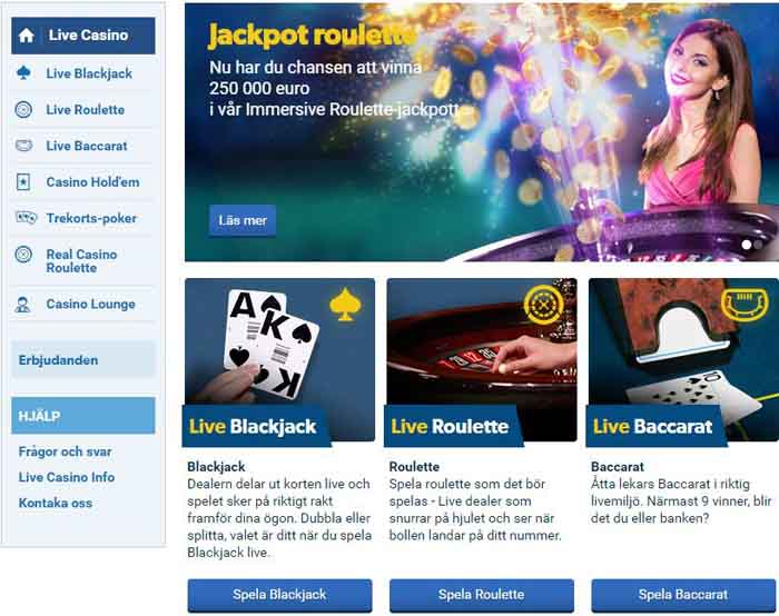 NordicBet Live Casino