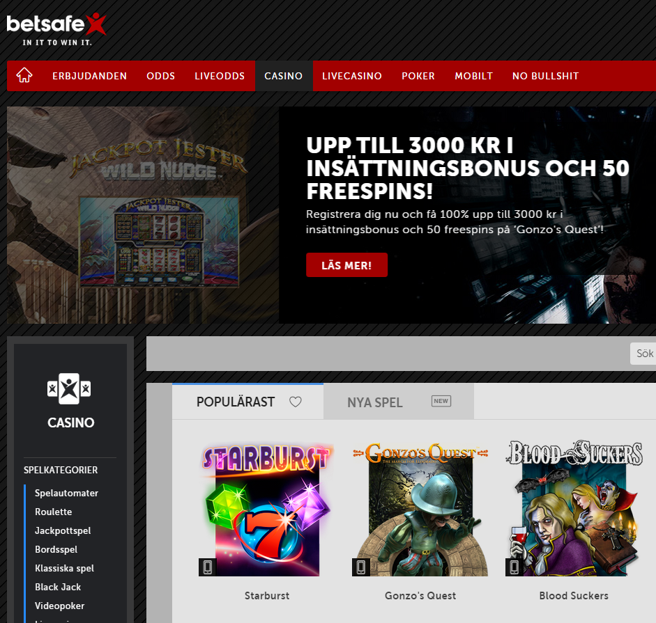 betsafe hemsida