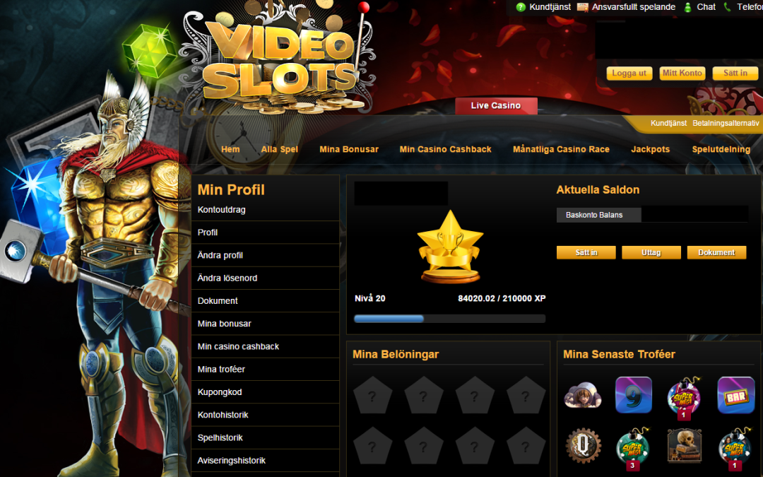 Videoslots.com – Visste du detta om casinot!?